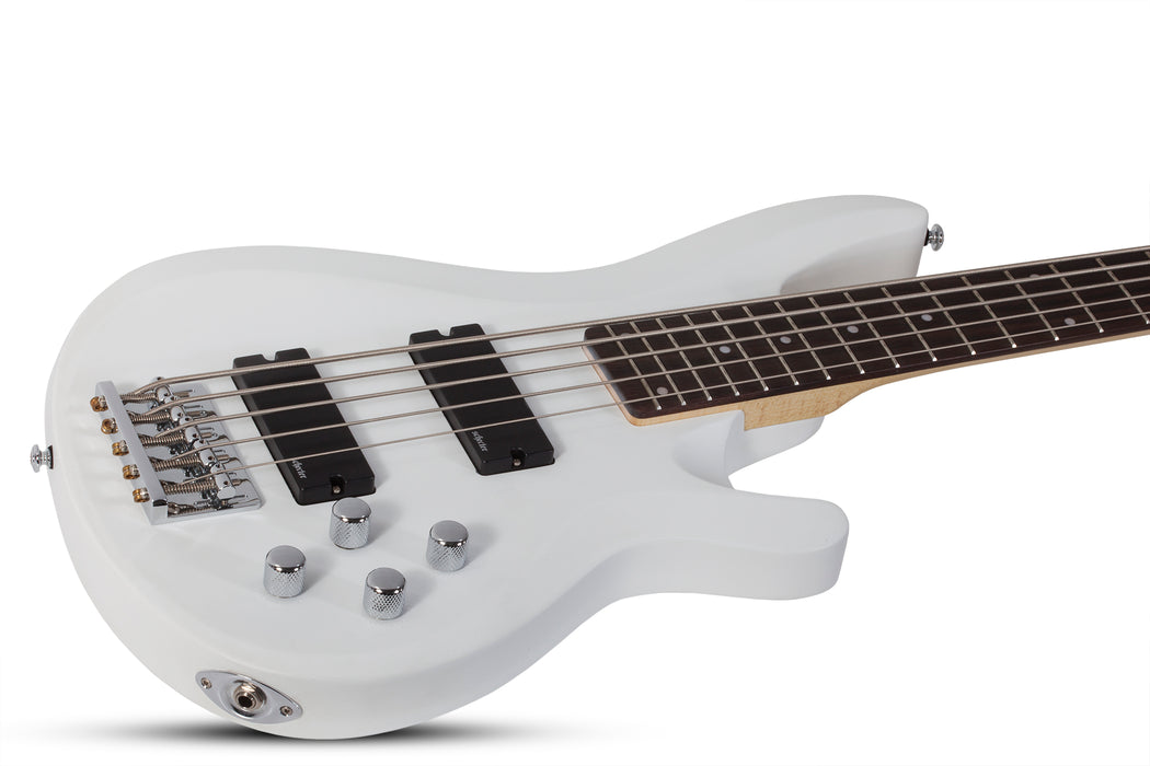 Schecter C-5 Deluxe Satin White