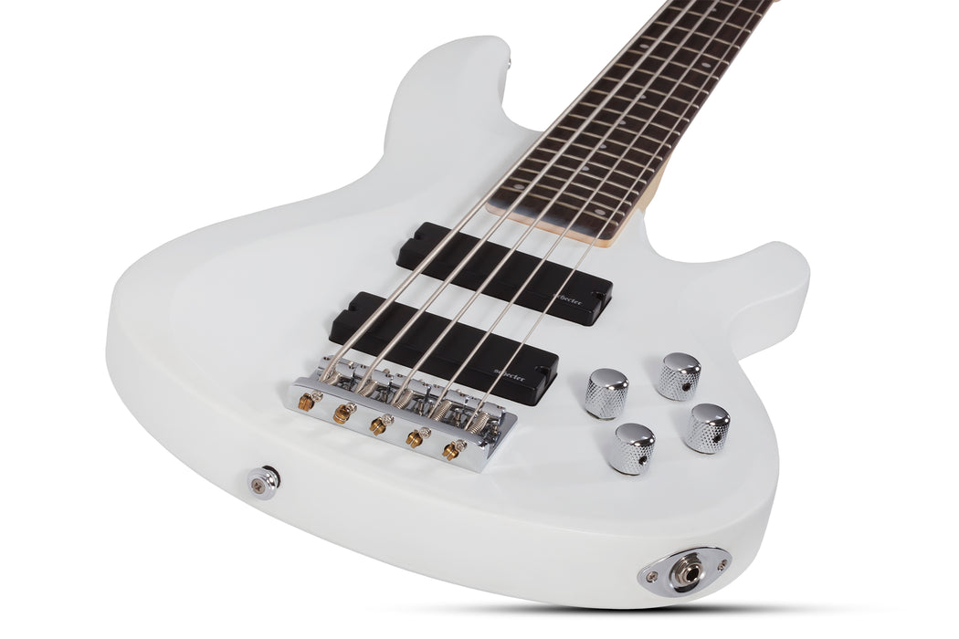 Schecter C-5 Deluxe Satin White