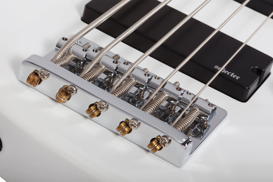 Schecter C-5 Deluxe Satin White