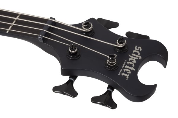 Schecter 90-SHC Devil-4 Bass Guitar, Blackout