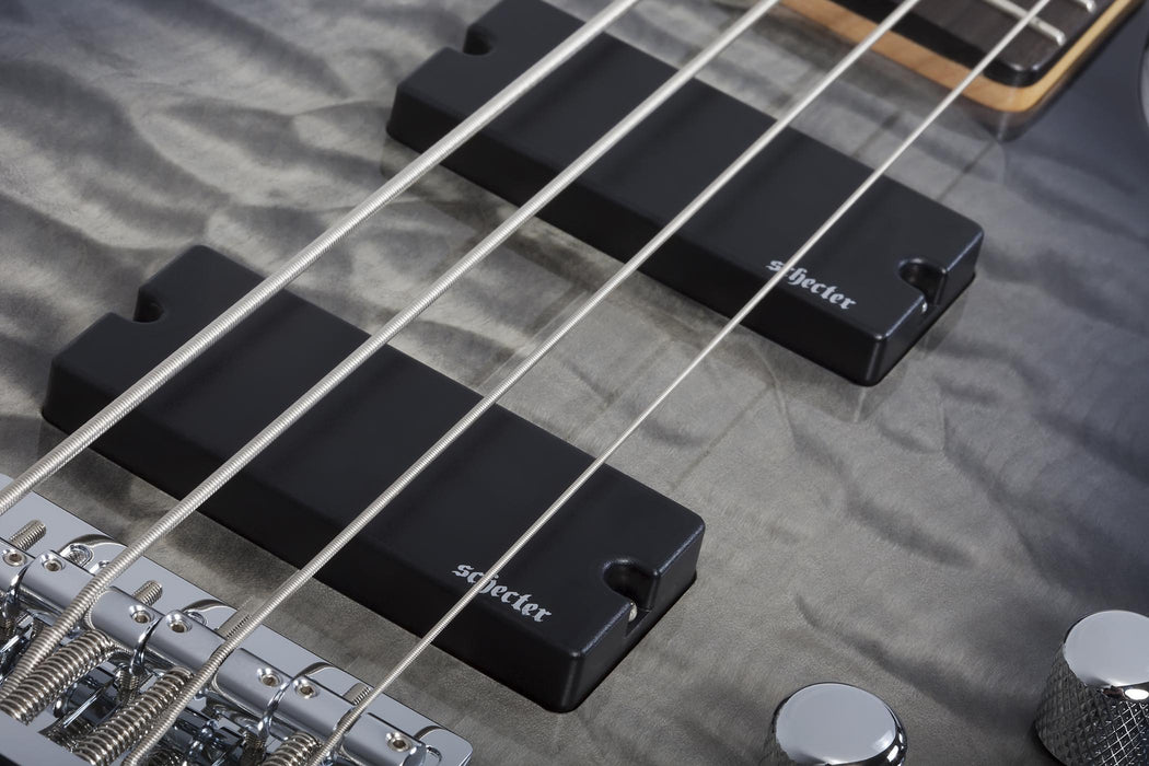 Schecter C-4 Plus Charcoal Burst