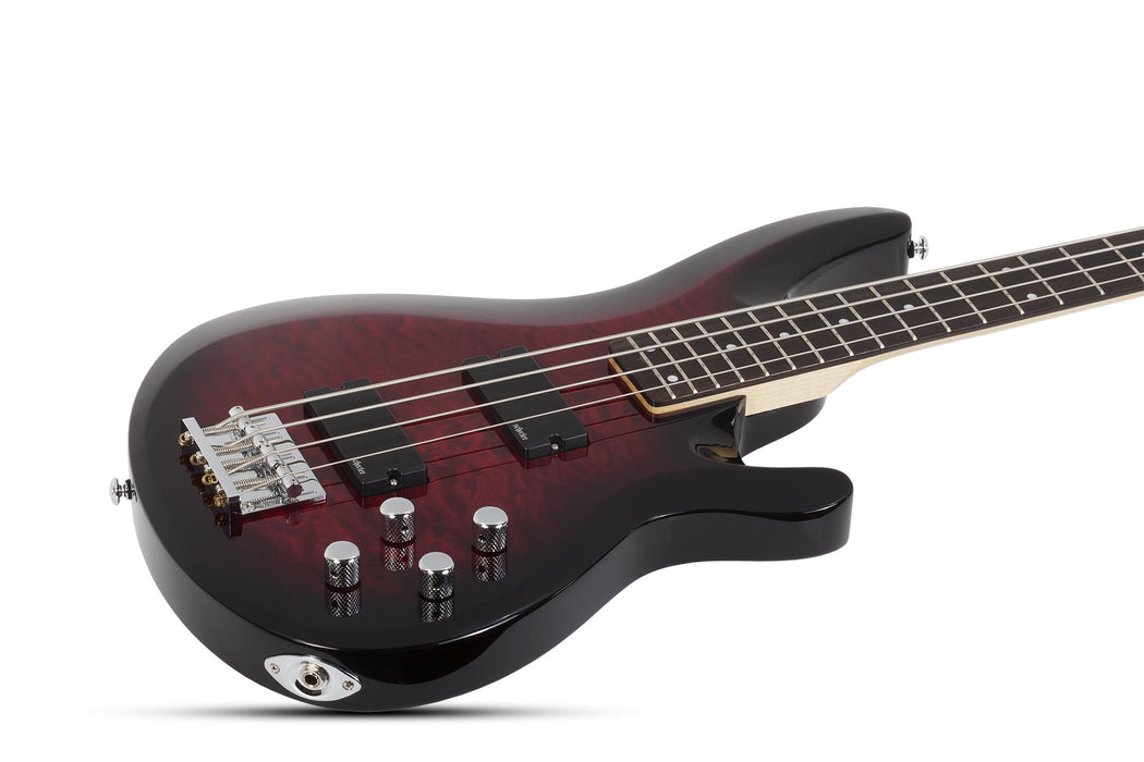 Schecter C-4 Plus See Through Cherry Burst