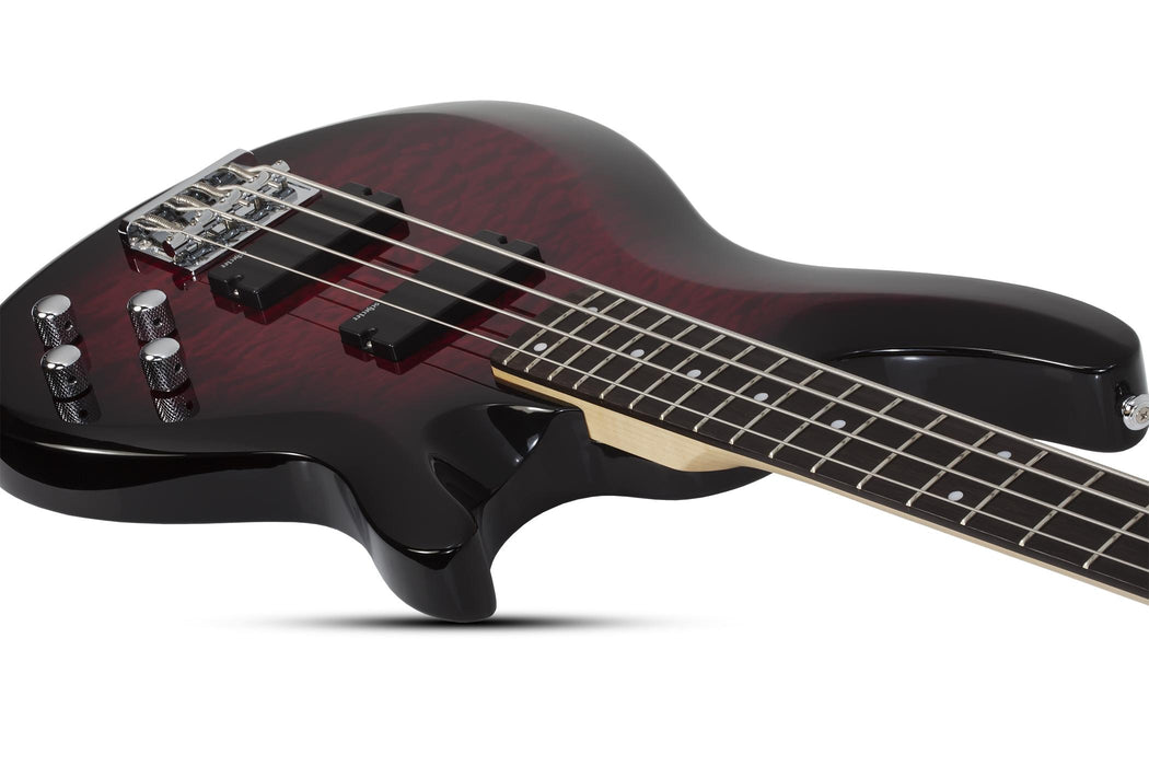 Schecter C-4 Plus See Through Cherry Burst