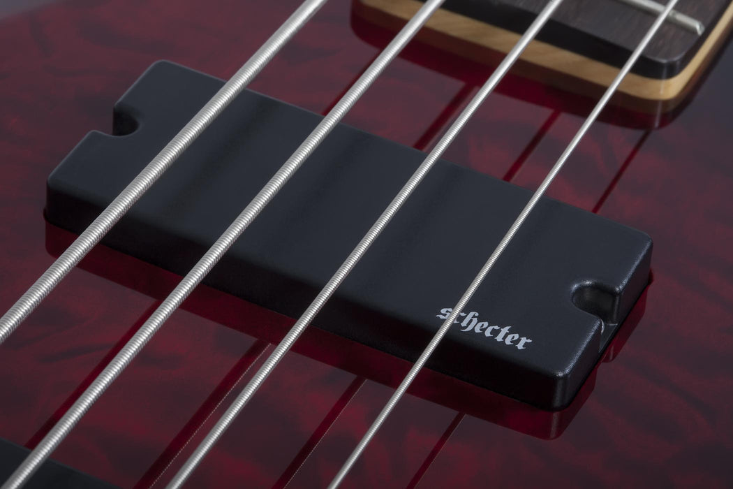 Schecter C-4 Plus See Through Cherry Burst