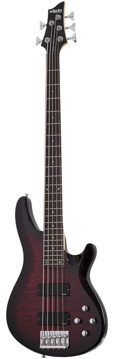 Schecter C-5 Plus See Through Cherry Burst