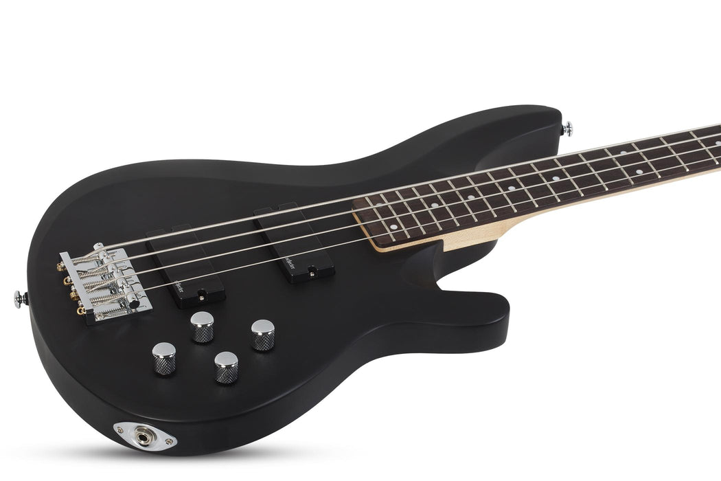 Schecter C-4 Deluxe Left-Handed Satin Black