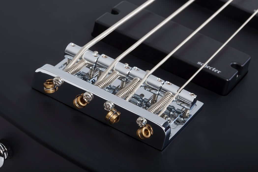 Schecter C-4 Deluxe Left-Handed Satin Black