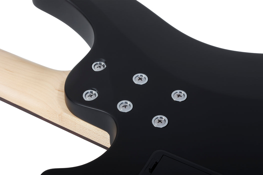 Schecter C-4 Deluxe Left-Handed Satin Black