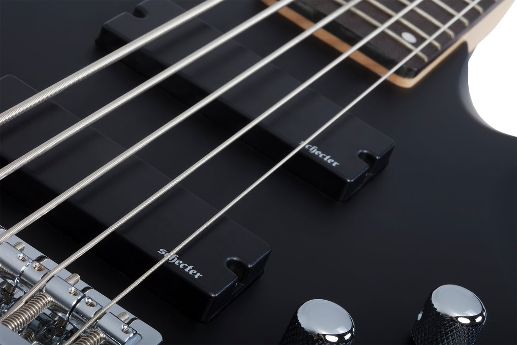 Schecter C-5 Deluxe Left-Handed Satin Black