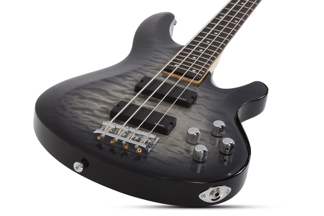 Schecter C-4 Plus Left-Handed See Through Cherry Burst