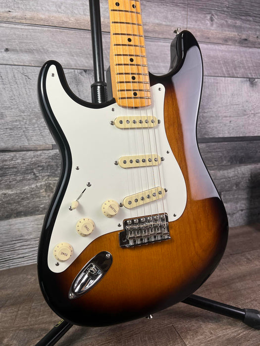 Fender American Vintage II 1957 Stratocaster, Maple Fingerboard, Left-Handed - 2 Color Sunburst - Used