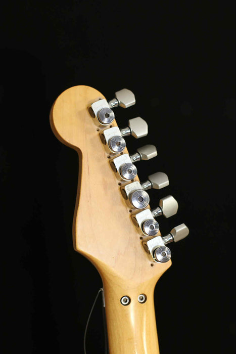 Fender "Squier series" MIJ w/Floyd Rose, Crimson Foto Flame - Used