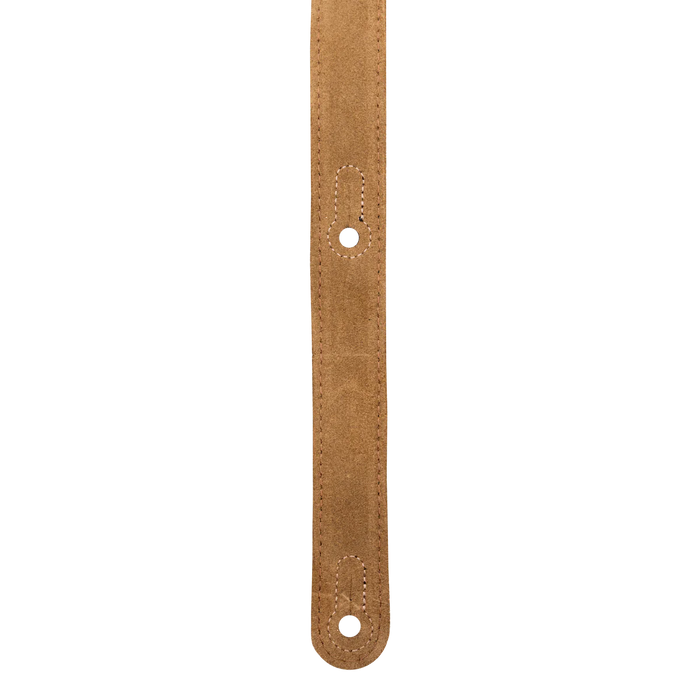 Levy's Guitar Strap Extender 1 1/8" Wide Garment Leather Adj Feed-thru, Black