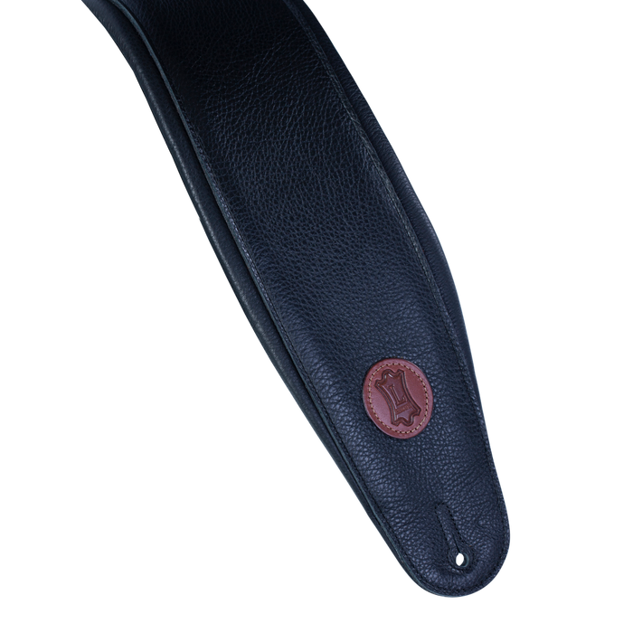 Levy's 4 1/2" Garment Leather Bass Strap - Black