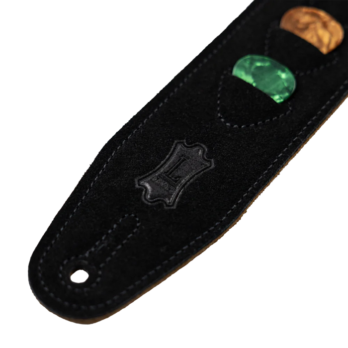 Levy's Vintage Hootenanny Series 2" 60's Weave Guitar Strap, Yellow