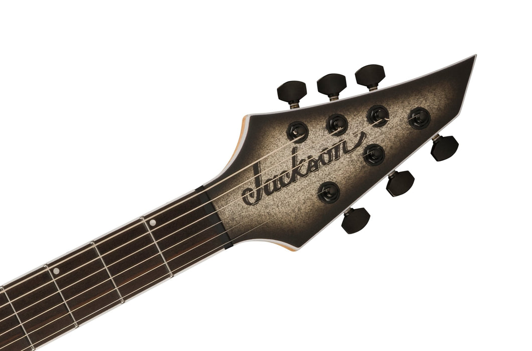 Jackson Pro Plus Series DK Modern EVTN6, Ebony Fingerboard, Silver Sparkle