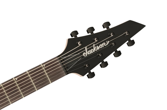 Jackson JS Series Rhoads JS22-7 RR HT, Amaranth Fingerboard, Satin Black