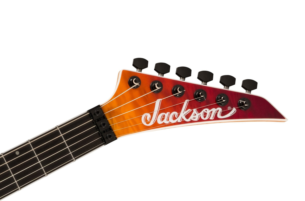 Jackson Pro Plus Series Dinky DKAQ, Ebony Fingerboard, Firestorm