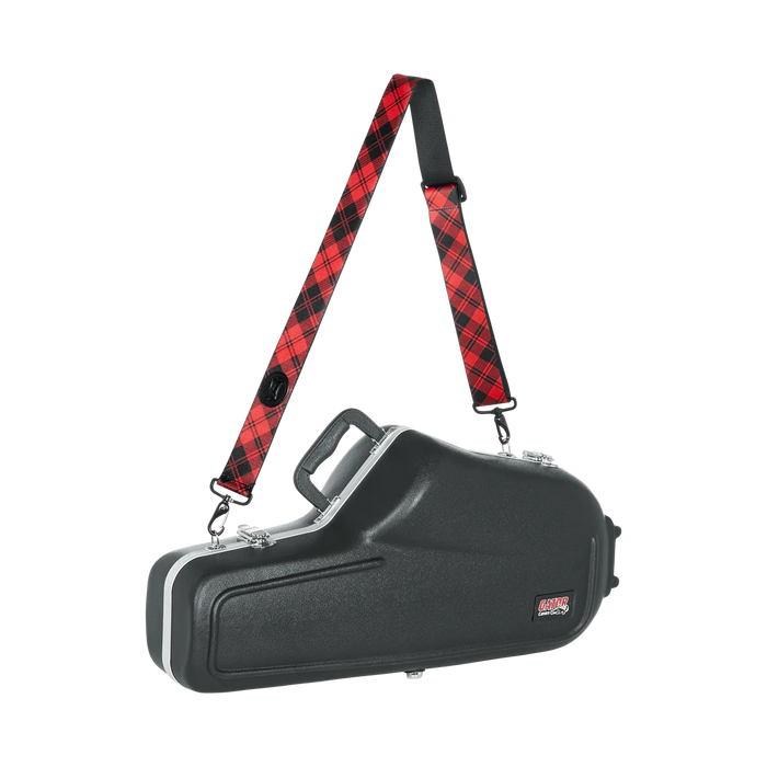 Levy's Case Straps 2 inch Wide Polyester Case Strap, Lumberjack