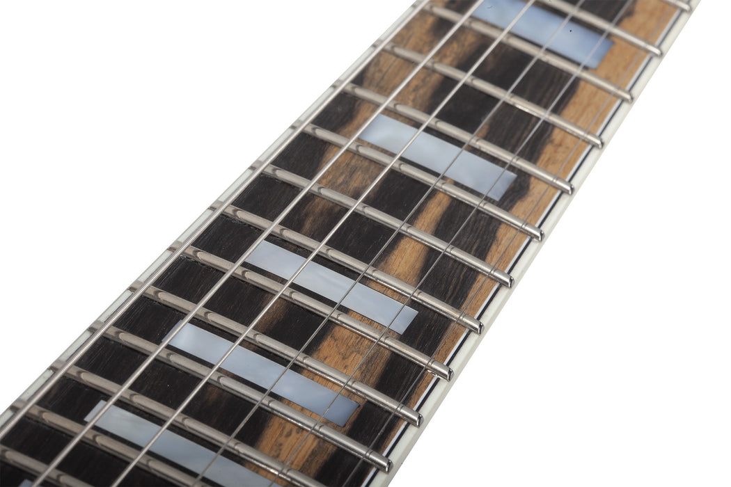 Schecter E-1 FR-S Electro-Resin Electric Guitar, Gloss Natural