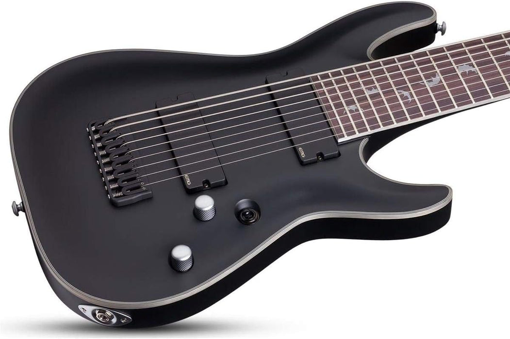 Schecter Damien Platinum-9 Satin Black