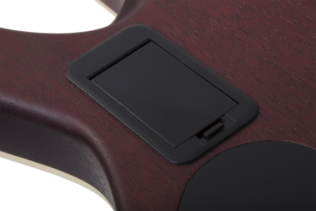 Schecter C-1 E/A Semi-Hollow Classic Satin Vintage Pelham Blue