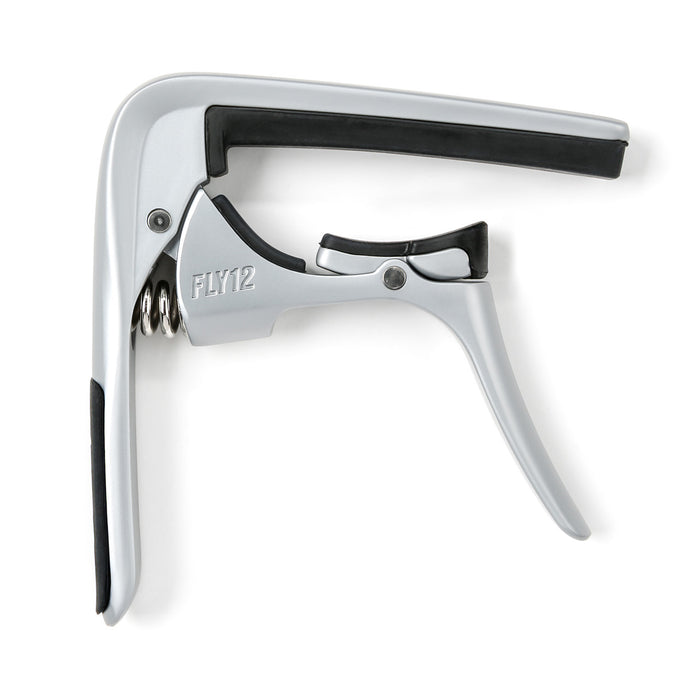 Dunlop 66CSC Trigger Flycapo 12 String, Satin Chrome