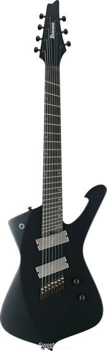 Ibanez ICMS721IPT Iceman Axe Desing Lab Multi-Scale 7-String Electric Guitar w/Bag, Iron Pewter