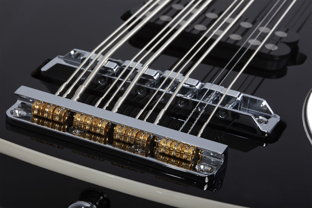 Schecter Stargazer-12 Bass, Gloss Black