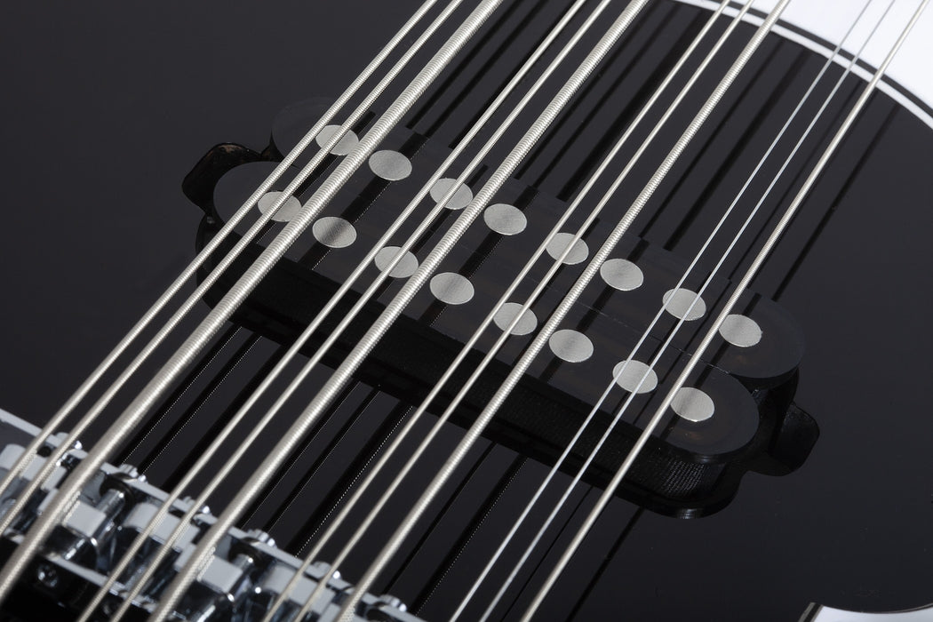 Schecter Stargazer-12 Bass, Gloss Black