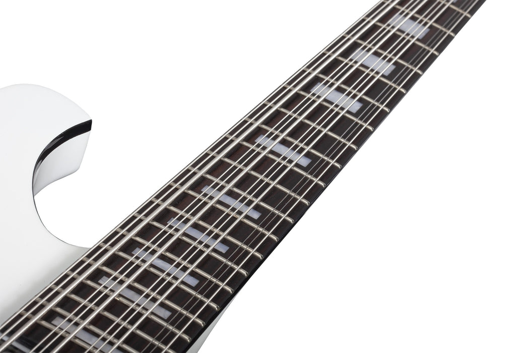 Schecter Stargazer-12 Bass, Gloss White