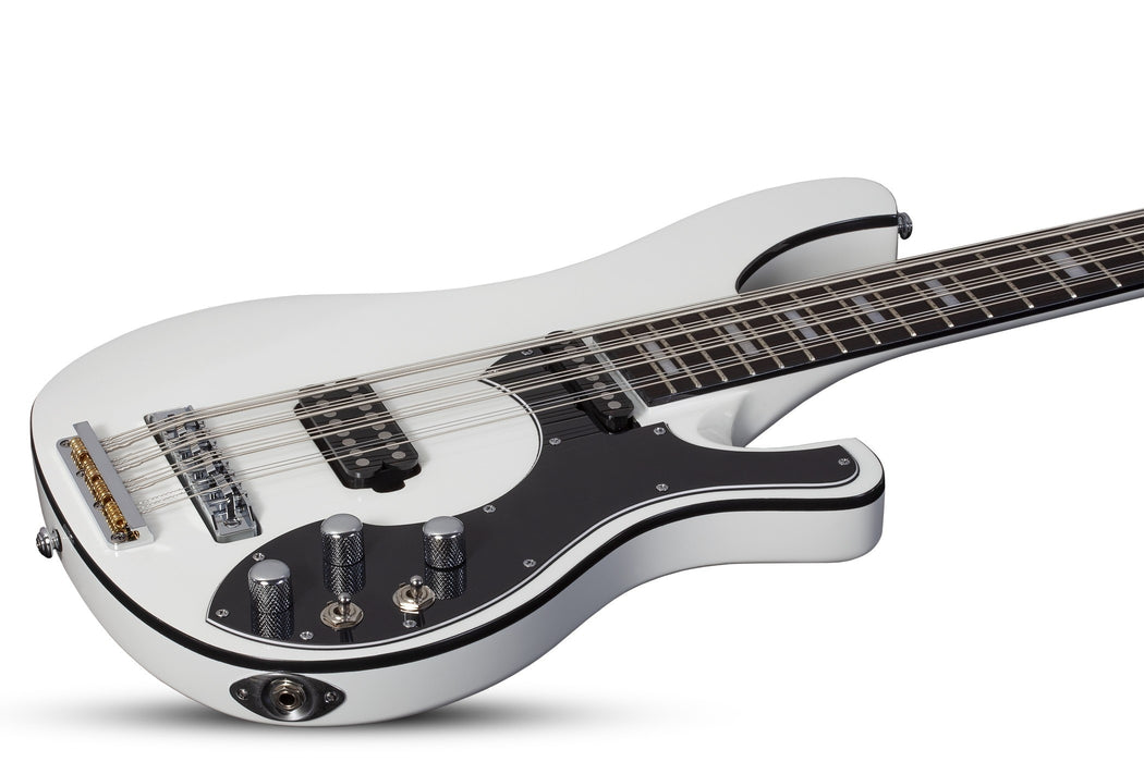 Schecter Stargazer-12 Bass, Gloss White