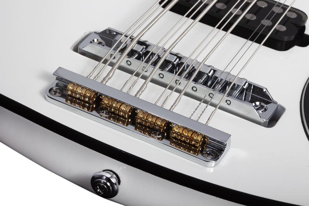 Schecter Stargazer-12 Bass, Gloss White