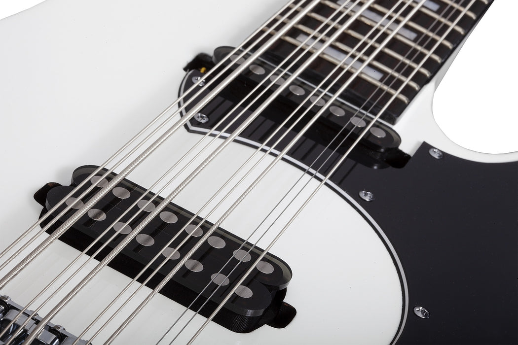 Schecter Stargazer-12 Bass, Gloss White