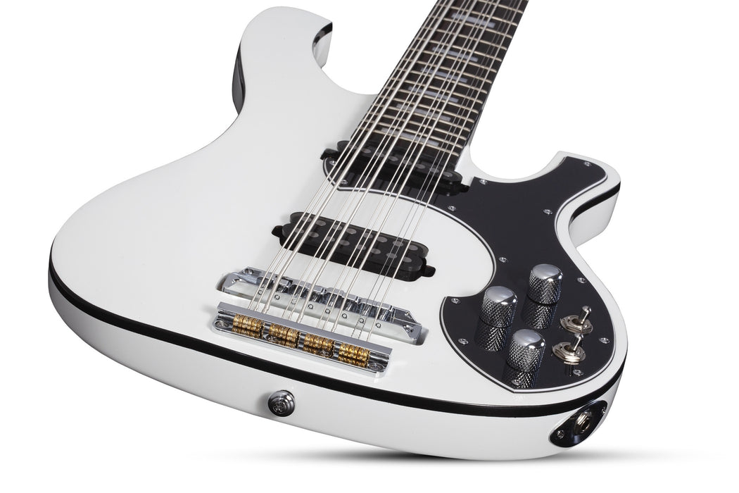 Schecter Stargazer-12 Bass, Gloss White