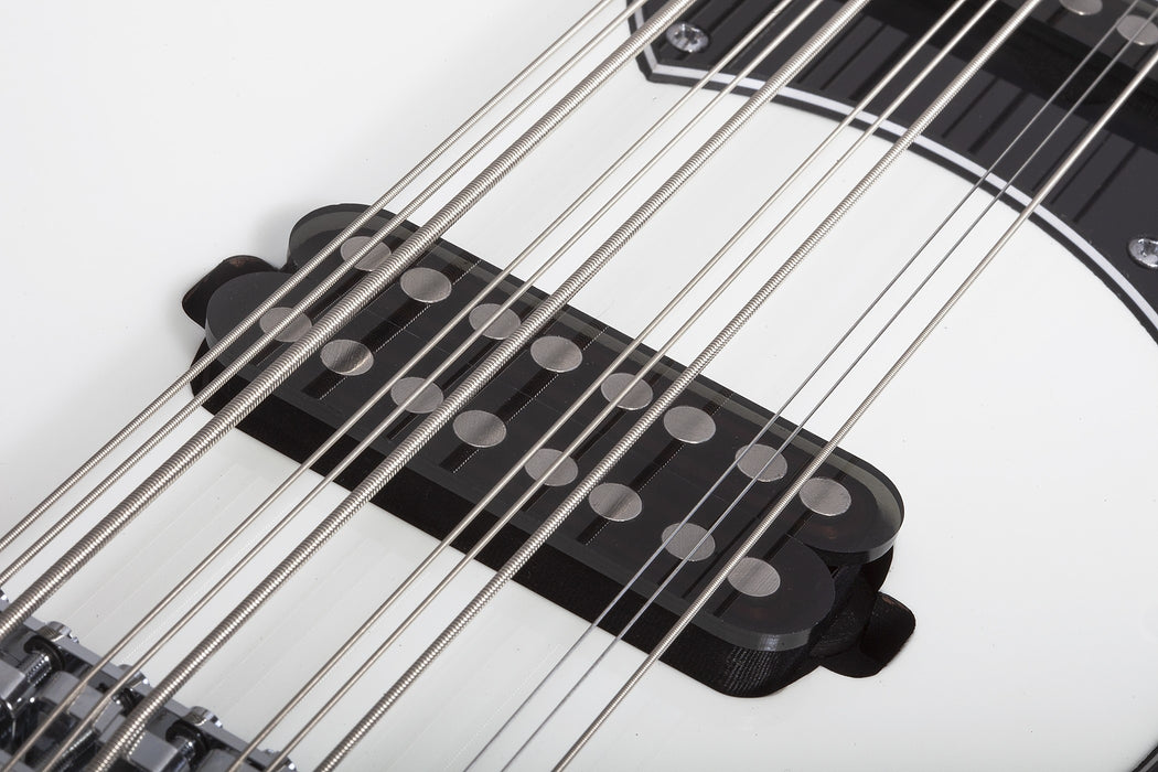 Schecter Stargazer-12 Bass, Gloss White