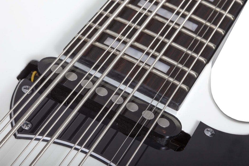Schecter Stargazer-12 Bass, Gloss White