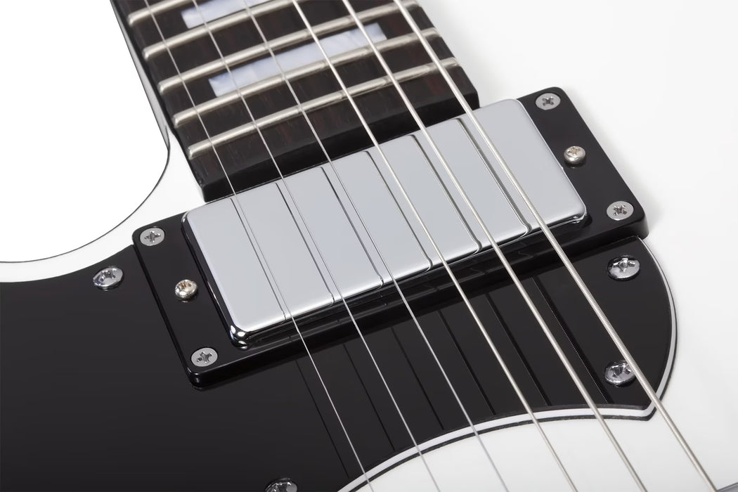 Schecter Stargazer-6 Left-Handed, Gloss White