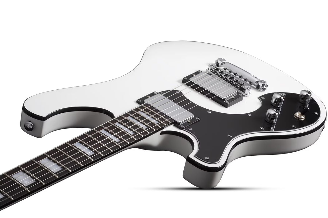 Schecter Stargazer-6 Left-Handed, Gloss White