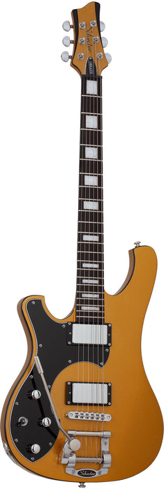 Schecter Stargazer-6 Vibrato Left-Handed, Metallic Gold