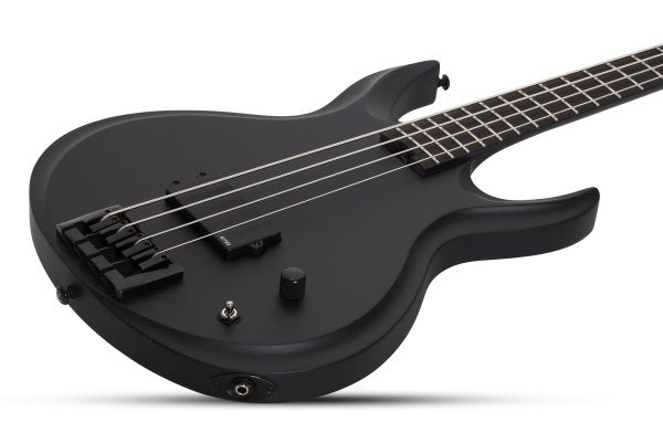 Schecter 90-SHC Devil-4 Bass Guitar, Blackout