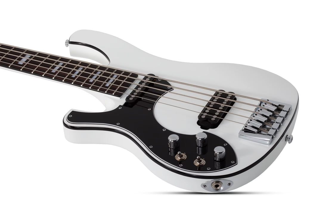 Schecter Stargazer-5 Left-Handed, Gloss White