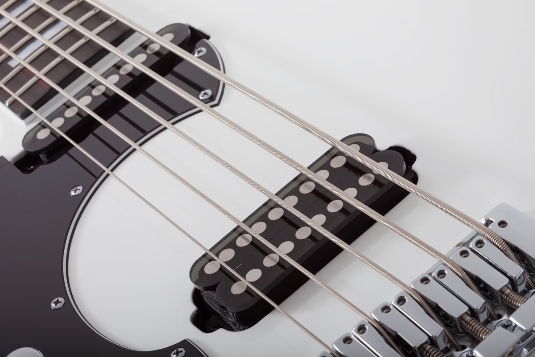 Schecter Stargazer-5 Left-Handed, Gloss White