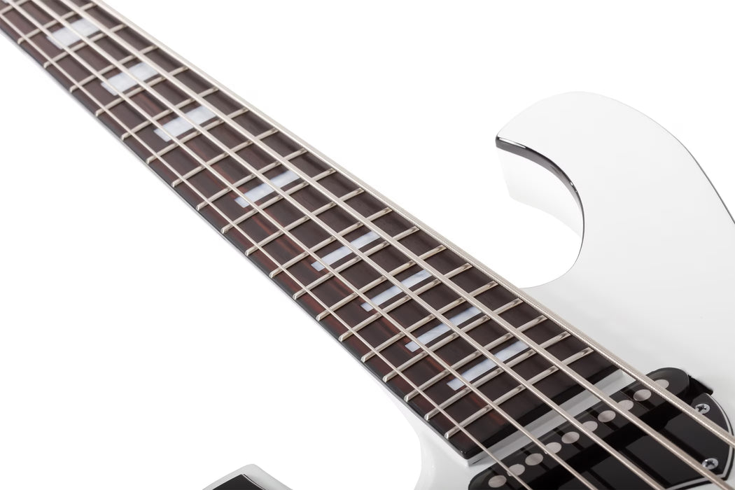 Schecter Stargazer-5 Left-Handed, Gloss White