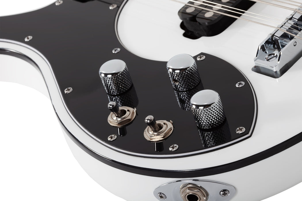 Schecter Stargazer-12 Bass Left-Handed, Gloss White