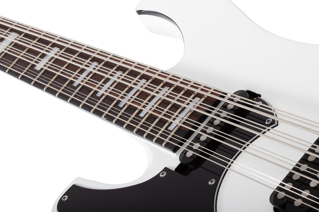 Schecter Stargazer-12 Bass Left-Handed, Gloss White