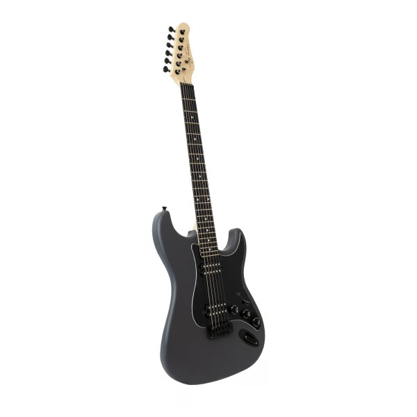 Jay Turser JT-120-MG Double-Cutaway Electric Guitar w/Dual Humbuckers, Matt Grey