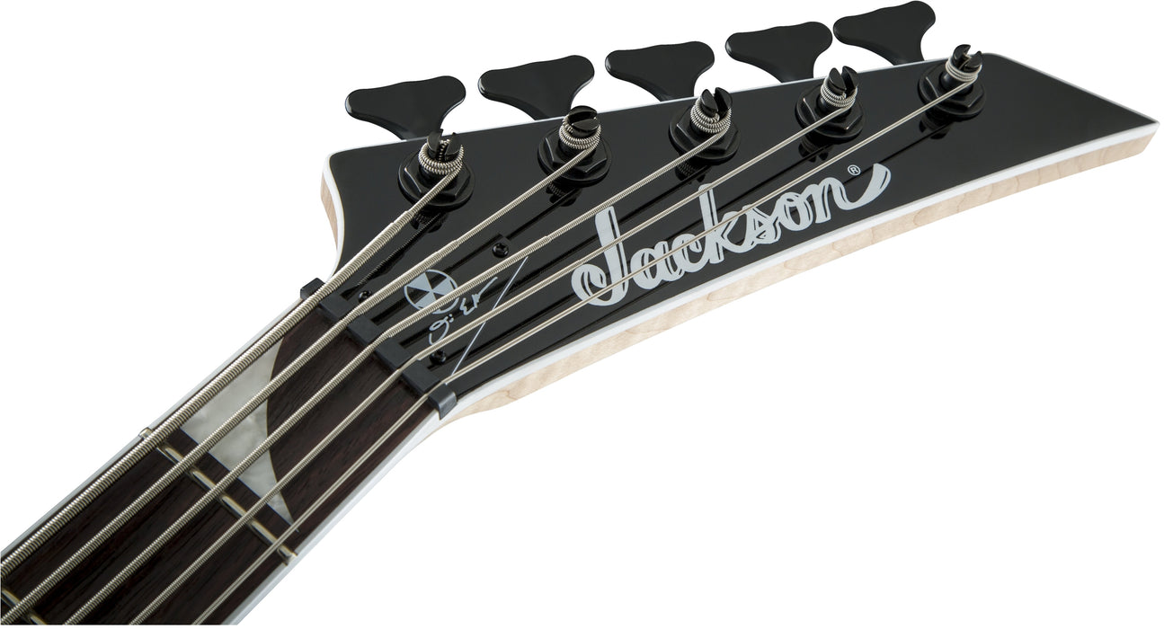 Jackson X Series Signature David Ellefson Concert Bass CBX V, Laurel Fingerboard, Quicksilver