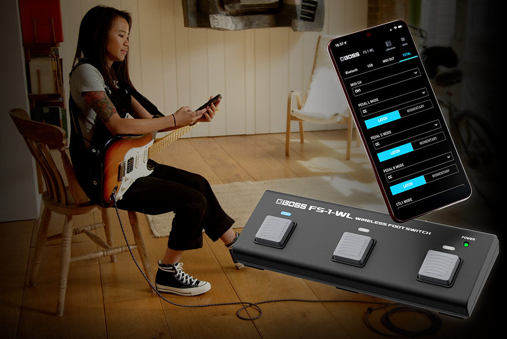 Boss FS-1-WL Wireless Instrument Pedal