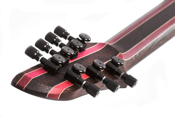 Schecter Km-7 Mk-III Pro Usa Blue Crimson w/Case